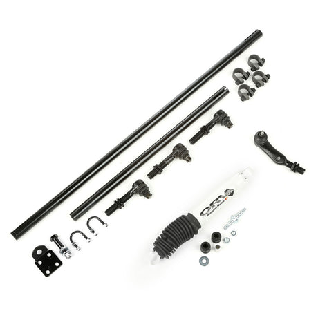 Rugged Ridge HD Steering Kit W/ Damper 84-06 Jeep XJ ZJ TJ - View 2 | Dirty Garage