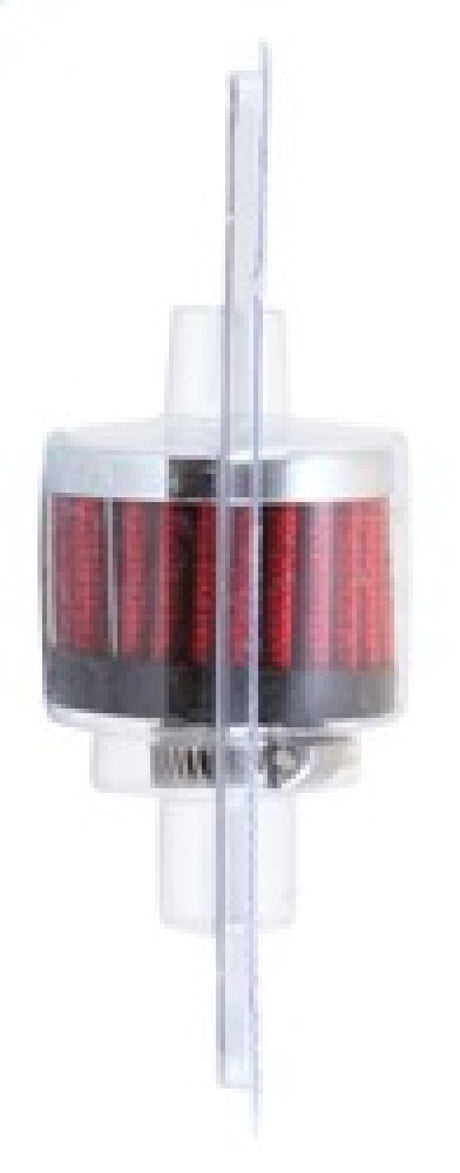 Universal Clamp On Rubber Base Crankcase Vent Filter 0.375in Flange ID x 2in OD x 1.5in Height - View 20 | Dirty Garage