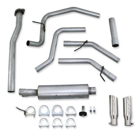 2011-2012 F-150 2.5" Cat Back Dual Rear Exit Exhaust System - View 7 | Dirty Garage