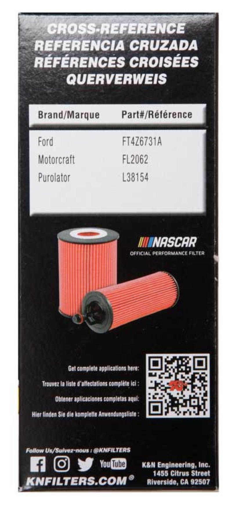 Universal Ford/1.938in OD x 5.5in H Oil Filter - View 13 | Dirty Garage