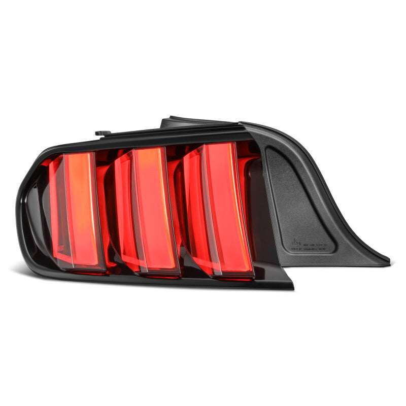 2015-2023 Mustang Nova-Series Prismatic LED Tail Lights Alpha Black - View 4 | Dirty Garage