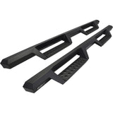 2009-2026 Ram 1500/HD Crew Cab HDX Black Drop Nerf Step Bars | Dirty Garage