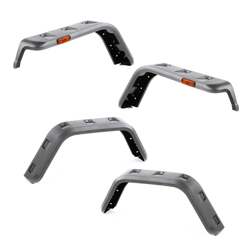 Rugged Ridge Hurricane Fender Flare Kit 97-06 Jeep Wrangler TJ - View 2 | Dirty Garage