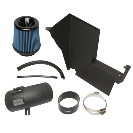 2020-2025 BMW M340i SP Short Ram Air Intake System Wrinkle Black Finish - View 6 | Dirty Garage
