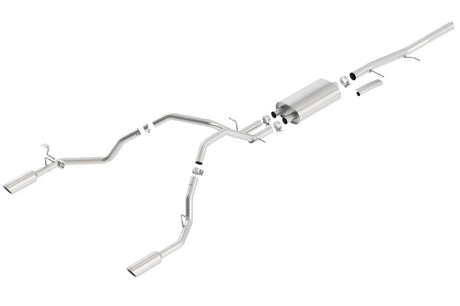 Borla 09-11 Chevrolet Silverado / 09-11 GMC Sierra S-Type SS Catback Exhaust - View 4 | Dirty Garage