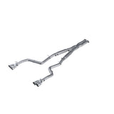 2015-2016 Challenger RT 5.7L Aluminized Steel 3" Dual Rear Cat-back Quad Tips Street | Dirty Garage