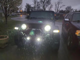2018-2026 Wrangler JL Sport LED Switchback High Output Can-Bus Amber / White Bulbs - View 6 | Dirty Garage