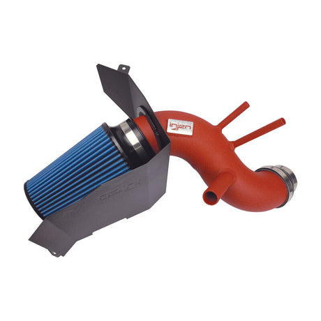 2018-2021 Stinger 2.0L Turbo Wrinkle Red SP Series Short Ram Cold Air Intake System | Dirty Garage