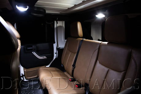 2007-2018 Wrangler JK 4-Door Stage 2 Cool White Interior Kit - View 2 | Dirty Garage