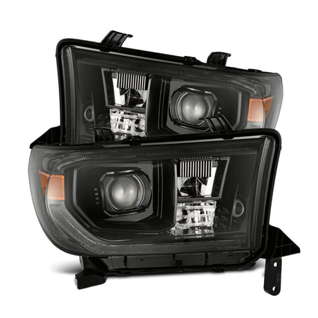 2007-2017 Tundra Sequoia Luxx-Series LED Projector Alpha-Black Headlight Active Light Sequence Signal DRL | Dirty Garage