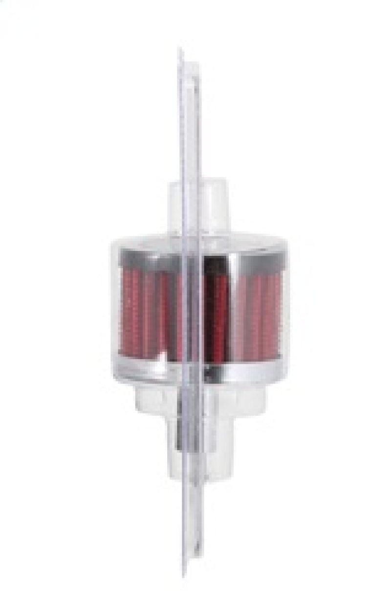 Universal Steel Base Crankcase Vent Filter .5in Vent OD x 2in OD x 1.5in Height - View 17 | Dirty Garage