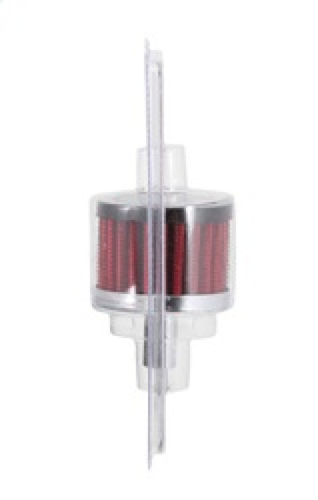 Universal Steel Base Crankcase Vent Filter .5in Vent OD x 2in OD x 1.5in Height - View 17 | Dirty Garage