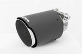 Universal Carbon Fiber Tip 4" OD 2.5" Inlet 6.5" L - View 3 | Dirty Garage