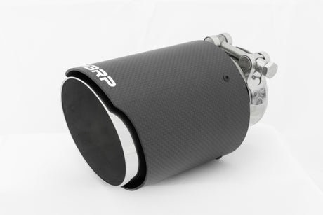 Universal Carbon Fiber Tip 4" OD 2.5" Inlet 6.5" L - View 3 | Dirty Garage