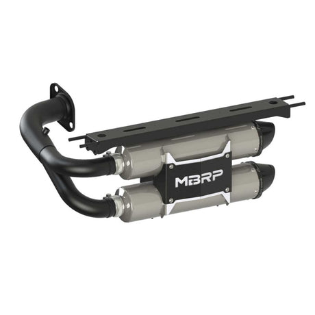 2019-2020 Talon Dual Slip-On Exhaust System Performance Muffler - View 2 | Dirty Garage