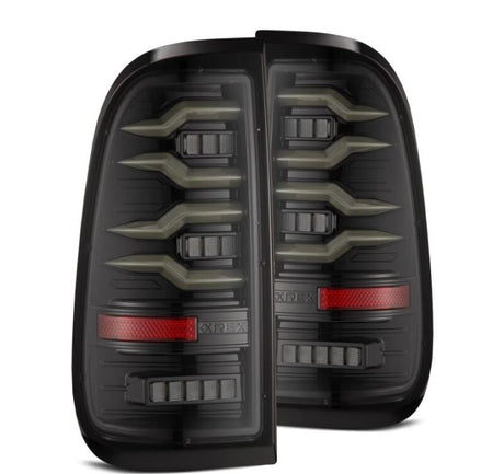 1997-2016 F-150/Super Duty Luxx-Series LED Tail Lights Alpha Black | Dirty Garage