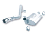 Borla 91-95 Jeep Wrangler YJ 4.0L 6cyl 4WD 2Dr SS Single Right Rear Exit Cat-Back Exhaust - View 4 | Dirty Garage