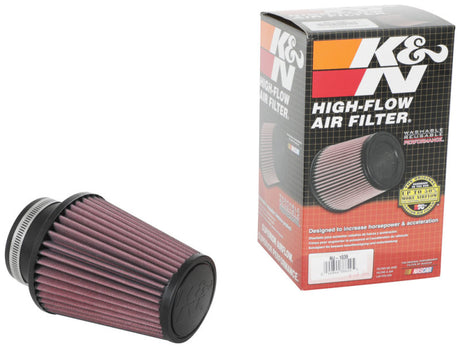 Universal Clamp-On Air Filter 3in Flange ID x 5in Base OD x 3.5in Top OD x 6in Height - View 3 | Dirty Garage