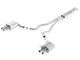 Borla 15-16 Ford Mustang Shelby GT350 5.2L ATAK Cat Back Exhaust (Uses Factory Valence) - View 4 | Dirty Garage