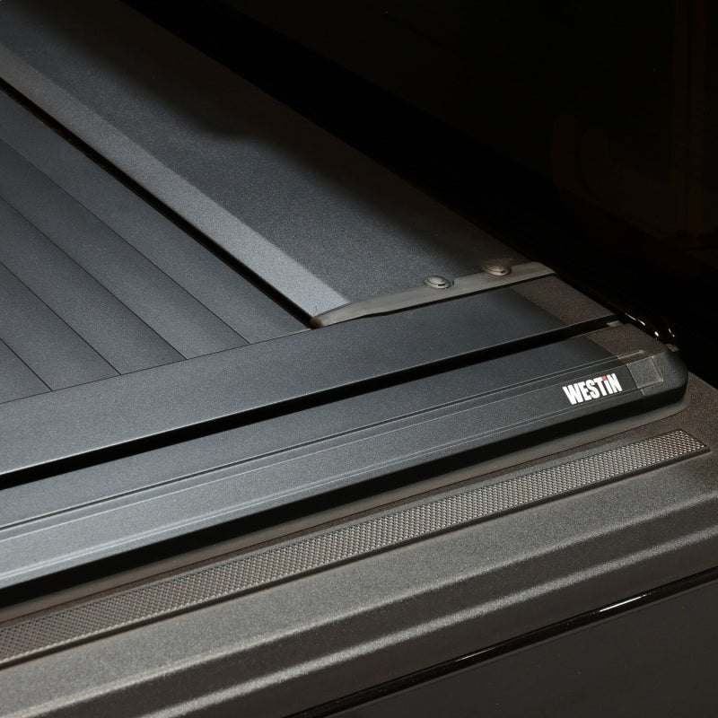 2015-2025 F-150 5.5ft Bed Electric Retractable Tonneau Cover - Black - View 6 | Dirty Garage