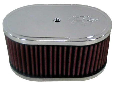 Universal Custom Oval Race Filter L=7inch W=4inch H=3.25inch - View 2 | Dirty Garage