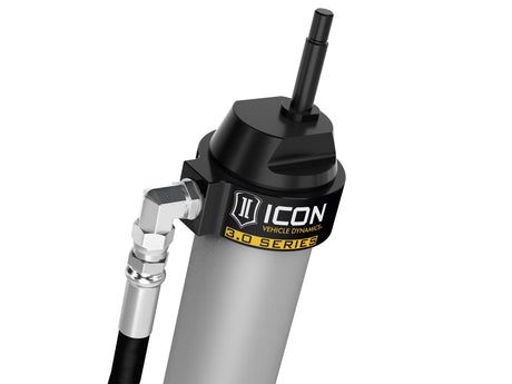 ICON V.S. 3.0 Series remote reservoir shock detail for 2005-2026 Ford Super Duty 4WD