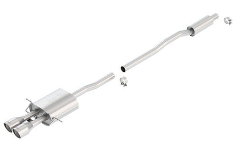 Borla 07-14 Mini Cooper S / Coupe S 1.6L Turbo FWD AT/MT Catback Exhaust - View 4 | Dirty Garage