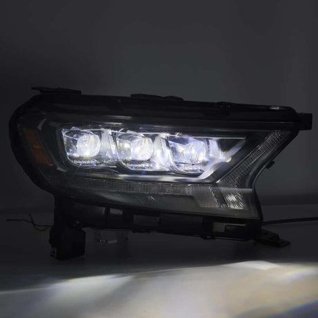 2019-2023 Ranger Nova-Series LED Projector Alpha Black Headlight - View 9 | Dirty Garage