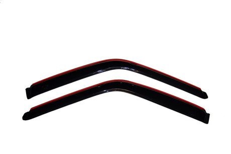 1988-1999 GM HD Standard Cab Ventvisor In-Channel Window Deflectors Smoke - View 2 | Dirty Garage