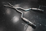 2018-2023 Durango SRT 6.4L Armor Pro T304 SS 3" Cat Back Exhaust Dual Rear Exit with CF Tips - View 5 | Dirty Garage