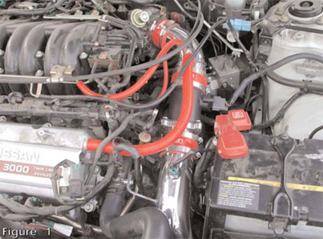 2000-2001 Maxima Polished Cold Air Intake - View 6 | Dirty Garage