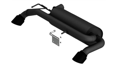 Borla 21-22 Ford Bronco 2.7L V6 4WD ATAK Axle Back Exhaust w/ Black Coated Tips | Dirty Garage