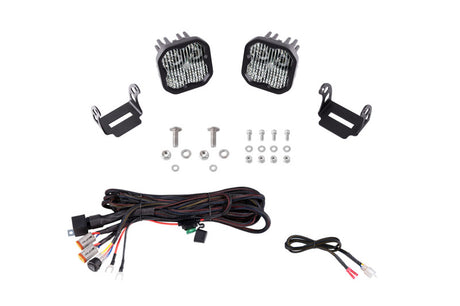 2021-2025 Bronco SS3 LED Backlit Ditch Light Kit - Pro White Combo - View 5 | Dirty Garage