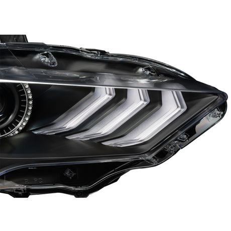 2018-2023 Mustang Dynamic ColorSHIFT LED Headlights Black Series - View 16 | Dirty Garage