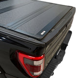 Westin 15-25 Ford F-150 5ft. 7in. Bed Hard Tri-Fold Tonneau Cover - Black - View 10 | Dirty Garage