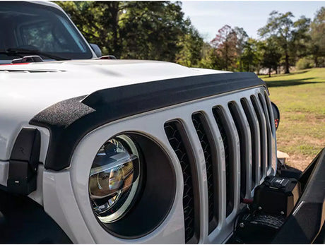 2007-2018 JK/JK Unlimited Trail Armor Hood Guard - Black - View 2 | Dirty Garage