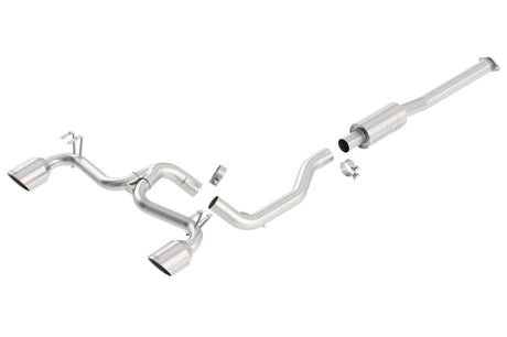 Borla 08-14 Mitsubishi EVO X Catback Exhaust - View 5 | Dirty Garage