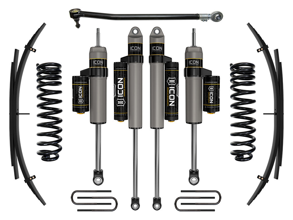 2017-2019 Superduty ICON 2.5 Front and Rear Lift Kit | Dirty Garage