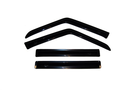 1984-2001 Cherokee Ventvisor Window Deflectors 4-Piece Smoke - View 2 | Dirty Garage