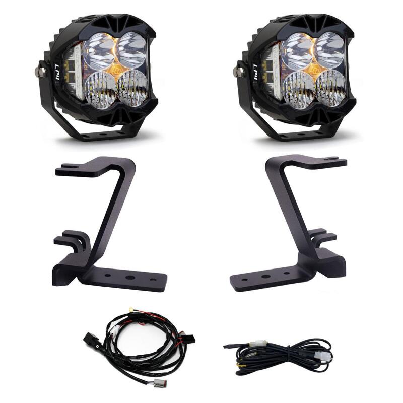 Baja Designs 23-24 Ford F250/F350 Super Duty LP4 A-Pillar Light Kit | Dirty Garage