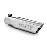Universal 3" OD Dual Wall Angled 2" Inlet 12" Length Tip - View 4 | Dirty Garage