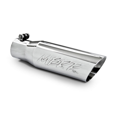 Universal 3" OD Dual Wall Angled 2" Inlet 12" Length Tip - View 4 | Dirty Garage