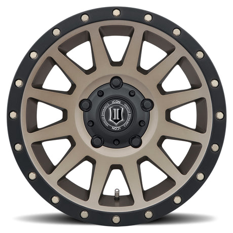 Universal Compression 17x8.5 5x150 25mm Offset 5.75" BS 110.1mm Bore Bronze Wheel - View 3 | Dirty Garage