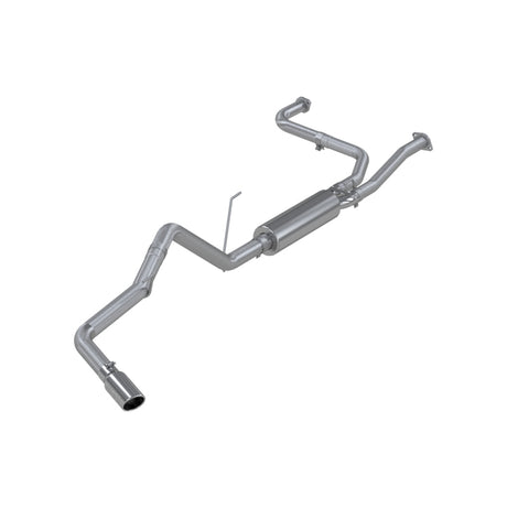 2005-2011 Frontier 4.0L Single Side T409 Cat Back Exhaust - View 4 | Dirty Garage
