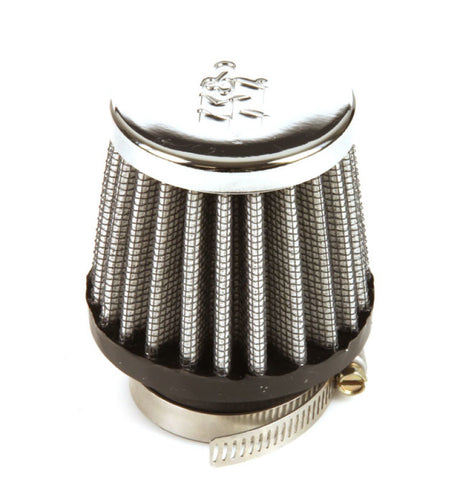 Universal Chrome Filter 1 3/8 inch FLG/2 1/2 inch Base/2 inch Top/2 1/4 inch Height - View 7 | Dirty Garage