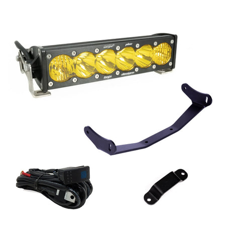 2024-2026 Maverick R Amber Lens 10" OnX6+ Shock Tower Light Kit | Dirty Garage