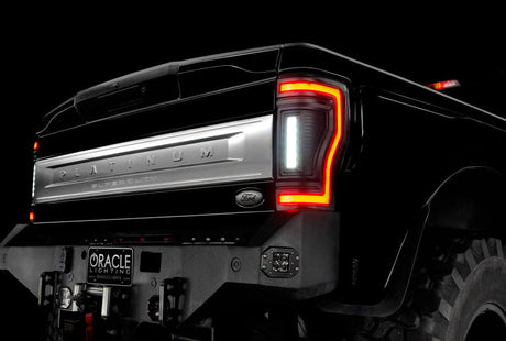 Oracle Lighting 17-22 Ford F-250/350 (Black Series) Flush Mount LED Tail Lights - View 18 | Dirty Garage