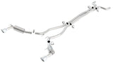 Borla 10-13 Chevy Camaro SS 6.2L 8cyl Aggressive Catback Exhaust - View 4 | Dirty Garage