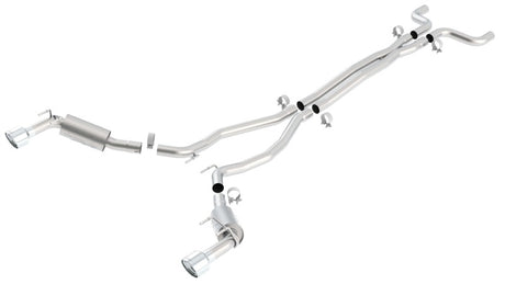 Borla 10-13 Chevy Camaro SS 6.2L 8cyl Aggressive Catback Exhaust - View 4 | Dirty Garage