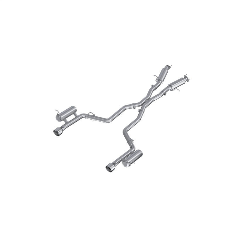 2011-2024 Durango AL Series 3" Cat Back Dual Rear Exit Exhaust | Dirty Garage